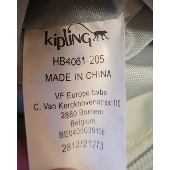 Kipling Medium Crossbody Bag Nylon Vintage - Picture 6 of 6